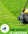 21 Inch Mulching Mower Blade Replacement For Troy Bilt Cub Cadet Craftsman MTD in use on a lawn
