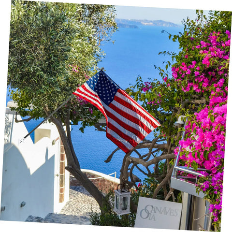 Rotating Flag Pole Kit With Sturdy Bracket For Gardens Porches And Backyards With Base All Weather Outdoor Flagpole Stand Easy Install Wind Resistant Heavy Duty Flag Display For Your Home Yard