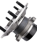 Front Left Wheel Hub Bearing Assembly for Chevy Colorado 2004-2008, showing 6-bolt lug and ABS sensor wire