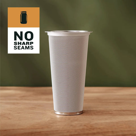 Stainless Steel Filter And Infuser For Cold Brew Iced Coffee And Iced Tea Make Your Own Brew With One Quart Wide Mouth Mason Jars