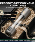 Top Shelf Hydrogen Water Bottle Generator With 6400 PPB, IHSA Certified, 10 Oz, in luxury gift packaging with shredded paper.