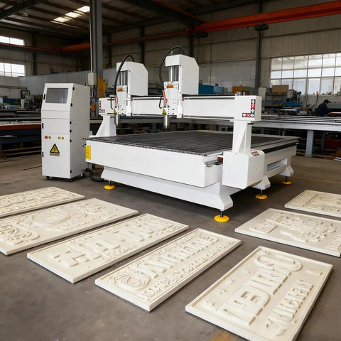 3 Axis Wood CNC Router Machine 4x8 Foot Working Area With Ultra Precise Engraving, Cutting, Carving And Milling For Cabinets