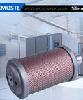 Industrial Exhaust Silencer For 3/4 NPT Male Interface Fits Air Compressors Dryers Vacuum Pumps And Pneumatic Equipment Lowers Noise With Pro Grade Performance And Easy Installation in facility