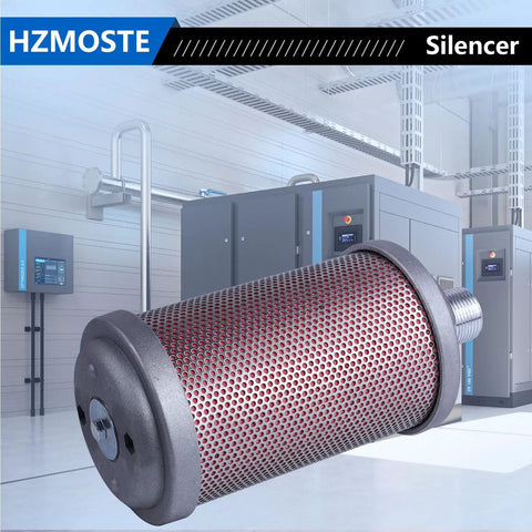 Industrial Exhaust Silencer For 3/4 NPT Male Interface Fits Air Compressors Dryers Vacuum Pumps And Pneumatic Equipment Lowers Noise With Pro Grade Performance And Easy Installation in facility