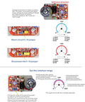 Beefy Torque RC Servo With 380 Kgcm Power, 300 Degree Steering Range, DC 12 24V Operation, circuit board and wiring diagram.