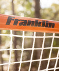 Close-up of the net attachment on the Official 6x6 Lacrosse Goal With Quikset Net Attachment For Quick Setup Regulation Size
