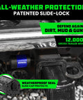 2 Inch Trailer Hitch Pin With Patented Locking Receiver For Class III And IV Hitches Weatherproof Anti Theft Debris Protected