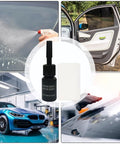 DIY Windshield Repair Kit for Auto Glass Crack Repair with Pro Resin, showing kit parts and application on cars and glass surfaces.