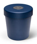 Vacuum Insulated Pint Container That Locks In The Frosty Vibe For Your Favorite Ice Cream Pints With Double Wall Stainless Steel Insulation, navy color.