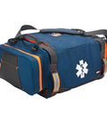 Arsenal 5216 First Responder Medical Trauma Jump Bag for EMS with blue durable 600D polyester and tarpaulin bottom.