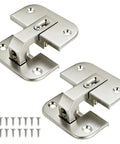 Two Pack Pie Cut Corner Cabinet Hinge With Adjustable Concealed Door Hinge 343.90.710 Style Fits Grass 975 And Mepla SSP 17 19 21