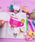 Hello Kitty And Friends 22-Piece Stationery Set With Totally Cute Kawaii Notebooks, Squishy Stickers, Sticky Notes And Sanrio Accessories