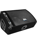 Premium Powered 2 Way 10 Inch Floor and Stage PA Monitor with Titanium Horn Active Speaker Delivering 250 Watts RMS