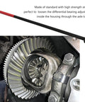 Differential Bearing Preload Wrench Replacement For Chrysler And Dodge Vehicles, steel tool next to rear axle components