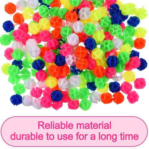 216 Piece Bicycle Spoke Beads Kit With Assorted Color Plastic Clip Beads For Wheel Decoration Comes With Plastic Storage Box