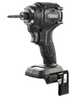 Compact Cordless Impact Driver With 1/4 Inch Hex And 4-1/4 Inch Head Only 2 Lb Weight Brushless Motor Delivers 2035 Inch Pounds Torque Four Speed Settings LED Light Tool Only No Battery Or Charger Compatible With DeWalt 20V Batteries