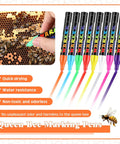 All In One Queen Bee Marking Kit With 8 Pens 2 Bottles And 5 Plastic Cage Clips For Beekeepers Beekeeping Supplies Easy Marking