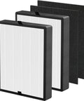 True HEPA Replacement Filter Kit For 45i And Flex Air Purifiers 2 Pack With Two HEPA Filters And Two Carbon Pre-Filters B4-Pure Filters