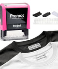 Personalized Kids Clothing Stamp Set Self Inking Name Stamp With 2 Lines Of Text