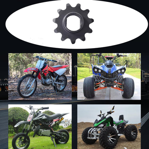 35 Tooth 11T Sprocket For Electric Motorbike ATV Quad Dirt Pit, Beefy Alloy Heat Treated High Strength Drive Sprocket, 35 Chain Compatible, Reduces Slippage And Wear, Improves Transmission Efficiency And Stability, Durable Performance, black 11T sprocket