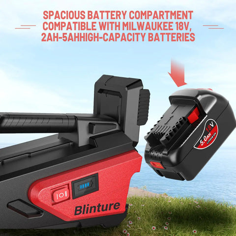 Battery Operated Transfer Pump 300GPH Cordless Water Pump For RV And Boat Bilge Self Priming Diaphragm Pump with battery compartment