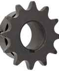 Roller Chain Sprocket For Series 41 Half Inch Pitch Single Strand Type B Hub with 72 Teeth, 1 Inch Bore, side view