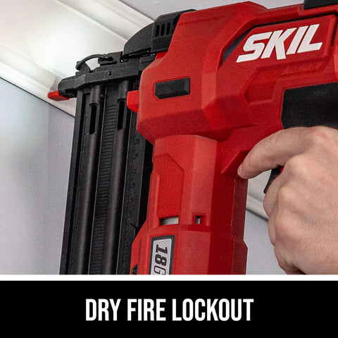Rock Solid 20V Cordless Brad Nailer Kit With Brushless Motor And 2.0Ah Battery Plus USB C Charger And 100 Nails Built Ridiculously Tough Runs Super Smooth For DIY Pros