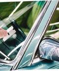 DIY Auto Glass Repair Kit For Windshield Cracks And Chips Complete Windshield Scratch Remover being used on a car