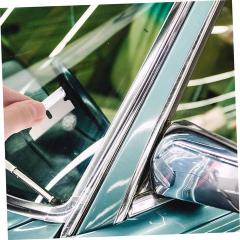 DIY Auto Glass Repair Kit For Windshield Cracks And Chips Complete Windshield Scratch Remover being used on a car