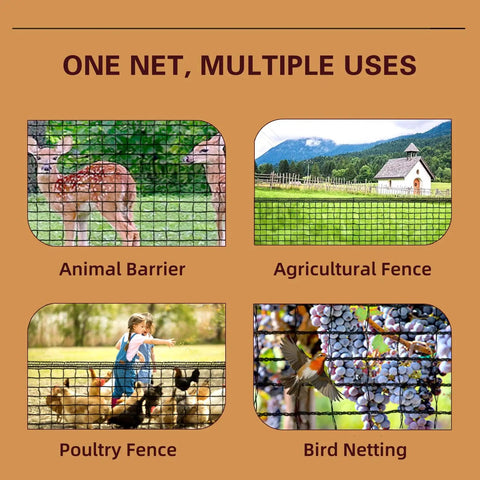 Heavy Duty Plastic Mesh Fence 4x75ft Deer Fencing With Reinforced Edges Easy Setup Black 55gsm Temporary Garden Netting uses