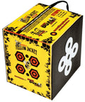 Yellow Jacket Dual Threat Foam Archery Target Block Up To 350 FPS for Compound Bows and Crossbows with 32 bullseyes.