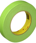 Pro Grade Workhorse Masking Tape 24 Mm By 55 M With Flexible Backing, Sticky Adhesive That Resists Lifting And Edge Curl, Minimal Bleed