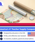 Six Poster Set Of Ancient Civilizations For Social Studies Classrooms, 12 By 18 Inch Posters unrolled with map details