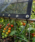 50 Percent Shade Cloth 8 Ft By 16 Ft Sun Shade Netting With Durable HDPE Material and Heavy Duty Grommets in garden usage
