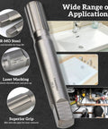 Beast Bolt Extractor Kit For Damaged Bolts And Nuts, 37 Piece Screw Extractor Set With Drilling Guides, shown in various applications