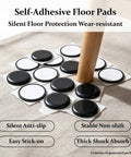 16 Pack Furniture Sliders 1.5 Inch Black Heavy Duty Glide Mats For Carpet And Hardwood Floors Delivers Smooth As Butter Gliding Lifts tables and chairs