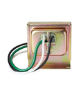 Back view of Tri-Volt Doorbell Transformer With 8Vac 10VA, 16Vac 10VA, Or 24Vac 20VA Options UL Certified Universal Power Supply For Ring Nest