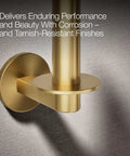Vertical Toilet Paper Holder For Easy Access In Your Bathroom, Matches Components Faucets And Accessories, Sleek Wall Mount