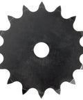 Heavy Duty Roller Chain Sprocket Designed For 28B Chain With Reboreable Type A Hub with 68 Teeth shown from above.