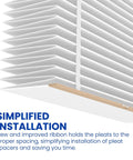 Replacement 401 Furnace Filter For 2400 Space Gard Whole House Purifiers MERV 10 16x25x6 air filter installation detail