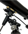 102mm Refractor Telescope For Beginners With Equatorial Mount Ideal For Adults And Kids Ages 8 To 12 High Clarity Optics