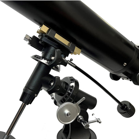 102mm Refractor Telescope For Beginners With Equatorial Mount Ideal For Adults And Kids Ages 8 To 12 High Clarity Optics