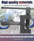 Heavy Duty Chain Breaker Tool Must Have For 415 420 428 520 525 530 630 Chains Link Splitter Cutter For Motorcycle