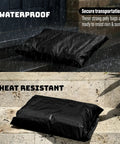 Durable Black 14.5x19 Inch Poly Mailers, 100 Pack, waterproof self sealing shipping bags withstand rain and heat exposure