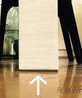 Pack Of Ten Brown Self Adhesive Felt Sheets For Furniture And Chairs under table leg, protecting hardwood floor.