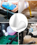 Disposable Engine Oil Funnels Set For Quick Oil Changes Paper Car Oil Change Funnels for motor oil, water, gas, coolant