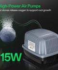 Deep Water Culture Hydroponics System With Top Drip Kit For Four Buckets 5 Gallon DWC Grow Kit air pump and stone