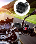 Winch Rocker Switch Kit For ATV And UTV 12V Weatherproof mounted on motorcycle handlebars