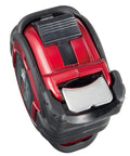 Tape Measure 16ft 5m 1 Inch GS Lock with acrylic coated blade, quick fit belt clip, rugged case, top view