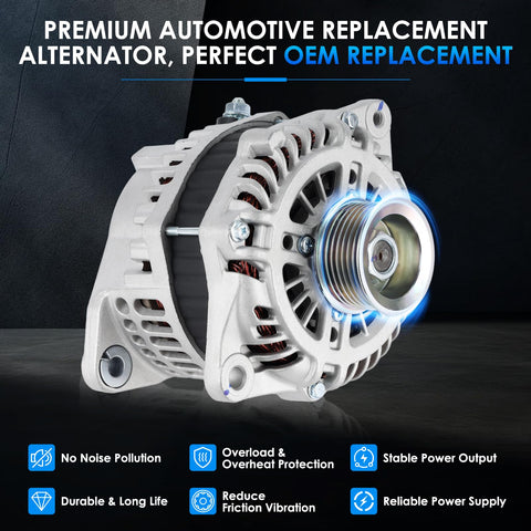 Road Ready 150A 12V Car Alternator Replacement For Nissan Murano 2015 2016 2017, Pathfinder 2013 2017, Infiniti QX60 2014 2016
